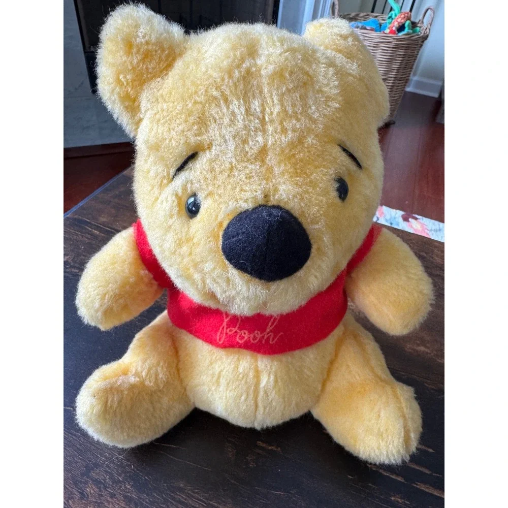 Vintage Disney Winnie the Pooh Plush Sears Walt Disney Productions 9 Inch Bear